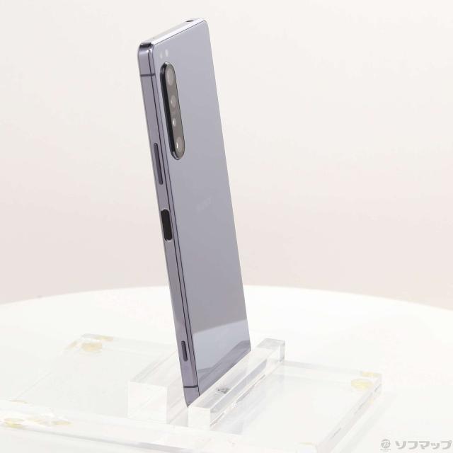 中古)SONY Xperia 1 II 128GB パープル SO-51A docomoロック解除