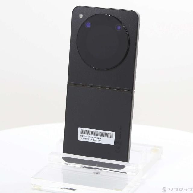 中古)ZTE nubia Flip 5G 256GB ブラック NX724J SIMフリー(344-ud)