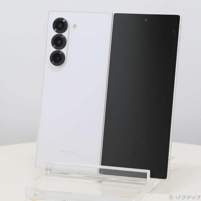 (中古)GALAXY Galaxy Z Fold6 256GB ホワイト SMF956 SIMフリー(349-ud)