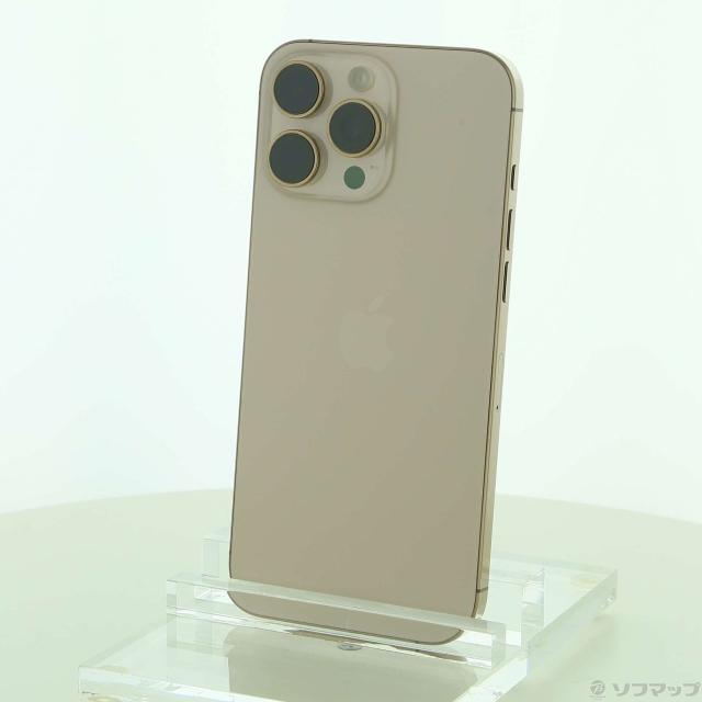 中古)Apple iPhone16 Pro Max 256GB デザートチタニウム MYWJ3J