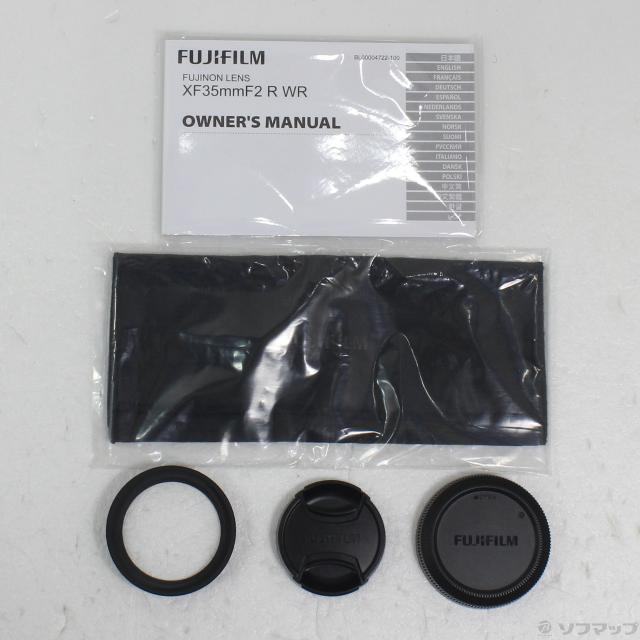 中古)富士フイルム XF 35mm F2 R WR ブラック(297-ud)