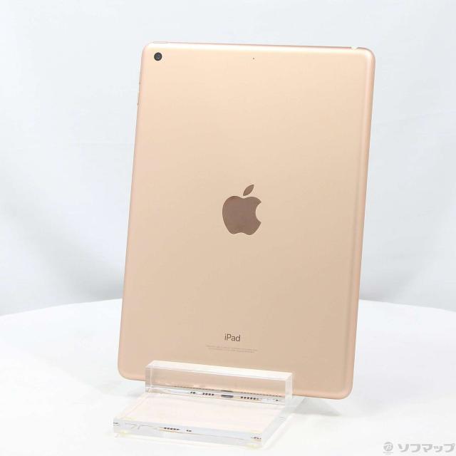 中古)Apple iPad 第6世代 128GB ゴールド MRJP2J/A Wi-Fi(305-ud)