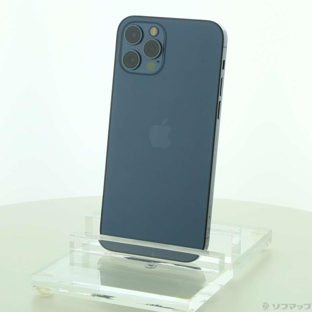 中古)Apple iPhone12 Pro 256GB パシフィックブルー MGMD3J/A
