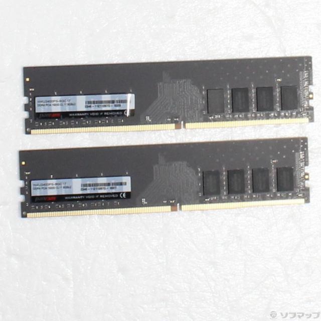 (中古)CFD W4U2400PS-8GC17 16GB 8GB×2(377-ud)