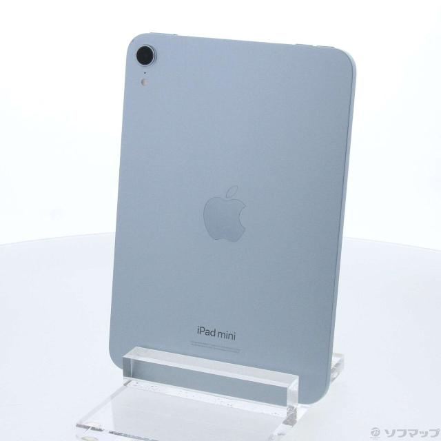 中古)Apple iPad mini(A17 Pro) 128GB ブルー MXN73J/A Wi-Fi(349-ud)