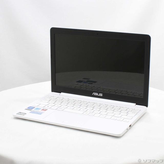 (中古)ASUS E203MA E203MA-4000W2 パールホワイト(377-ud)