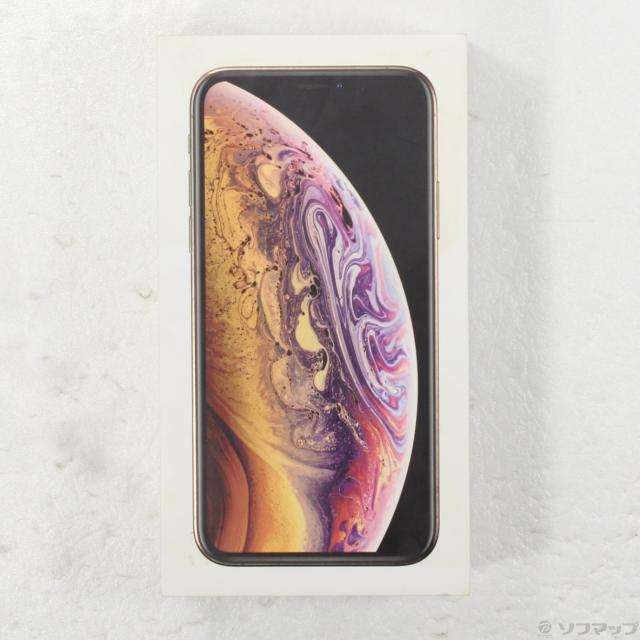 中古)Apple iPhoneXS 64GB ゴールド MTAY2J/A SIMフリー(258-ud)