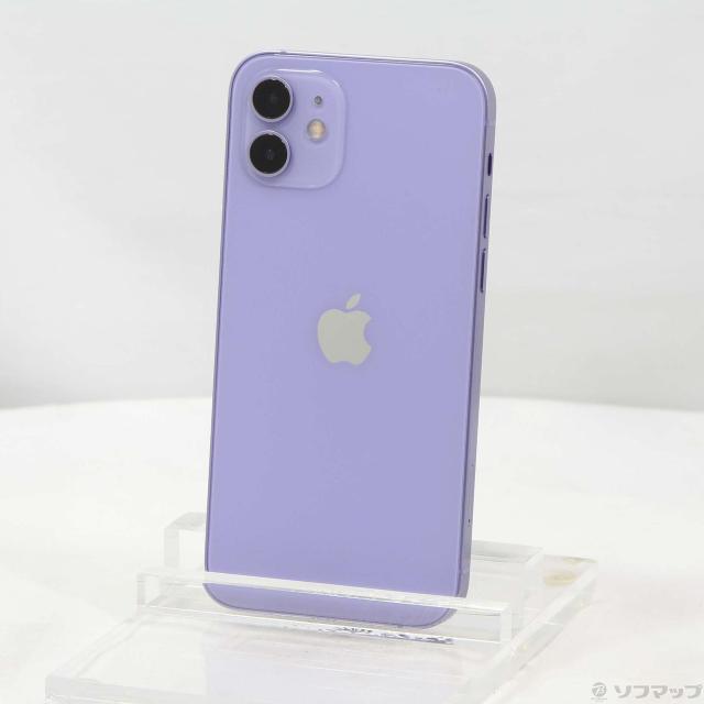 Apple iPhone 12 A2402 / MJNJ3J/A パープル 128GB SIMフリー 箱付き 美品
