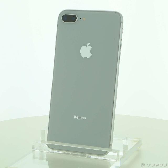 (中古)Apple iPhone8 Plus 256GB シルバー MQ9P2J/A au(276-ud)