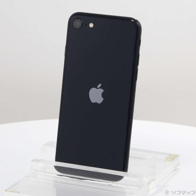 (中古)Apple iPhone SE 第3世代 128GB ミッドナイト MMYF3J/A SIMフリー(269-ud)