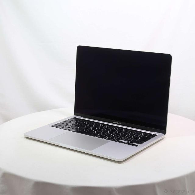 (中古)Apple MacBook Pro 13.3-inch Late-2020 MYDA2J/A Apple M1 8コアCPU_8コアGPU 16GB SSD2TB シルバー (14.7 Sonoma)(377-ud)