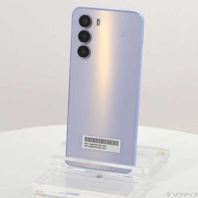 中古)ZTE nubia S 5G 128GB ライトパープル A403ZT Y!mobile SIMフリー