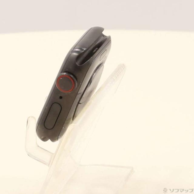 (中古)Apple Apple Watch Series 5 GPS + Cellular 40mm スペースブラックチタニウムケース バンド無し(352-ud)