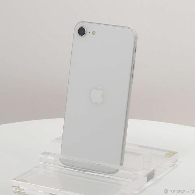 (中古)Apple iPhone SE 第2世代 128GB ホワイト MHGU3J/A SIMフリー(349-ud)