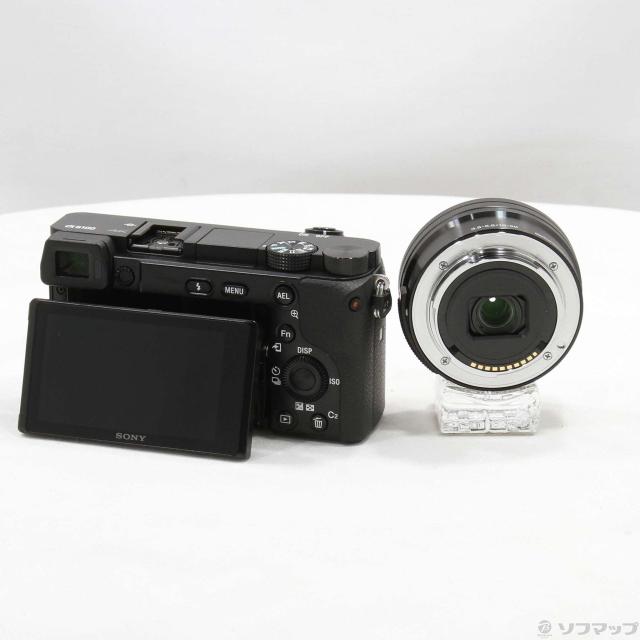 中古)SONY α6100 パワーズームレンズキット ILCE-6100L ブラック(262-ud)