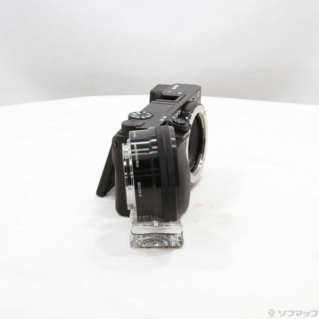 中古)SONY α6100 パワーズームレンズキット ILCE-6100L ブラック(262-ud)