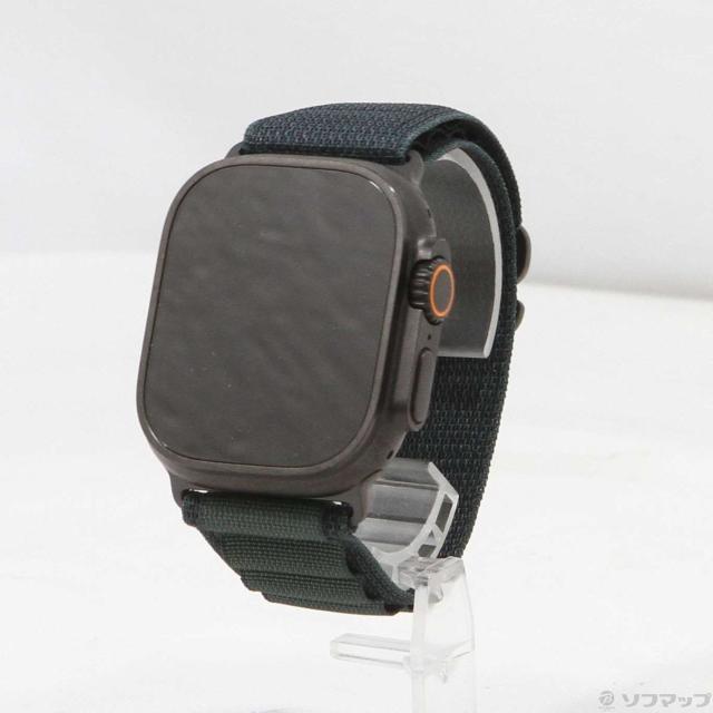 中古)Apple Apple Watch Ultra 2 GPS + Cellular 49mm ブラック  