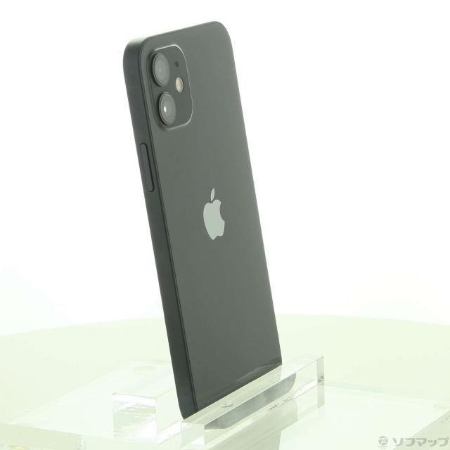 (中古)Apple iPhone12 64GB ブラック MGHN3J/A SIMフリー(198-ud)_3