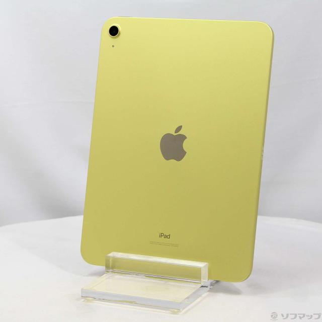 中古)Apple iPad 第10世代 64GB イエロー MPQ23J/A Wi-Fi(349-ud)