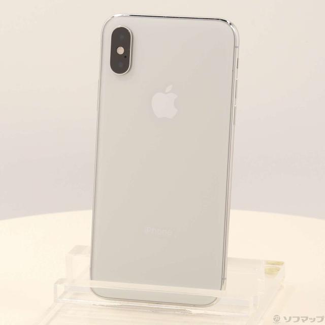 中古)Apple iPhoneXS 64GB シルバー MTAX2J/A SIMフリー(262-ud)