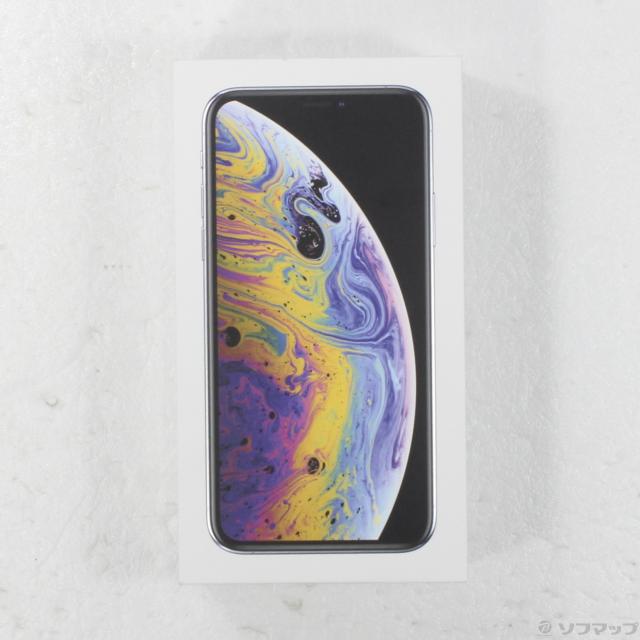 中古)Apple iPhoneXS 64GB シルバー MTAX2J/A SIMフリー(262-ud)