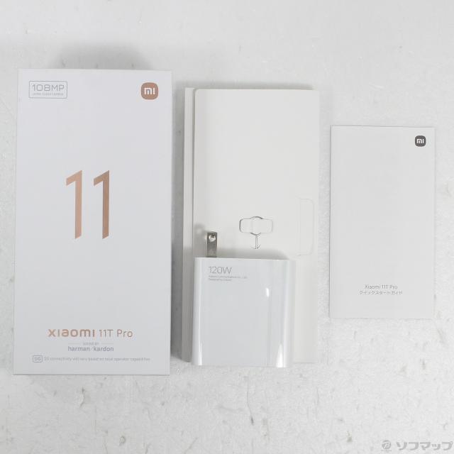 中古)Xiaomi Xiaomi 11T Pro 128GB メテオライトグレー 2107113SR SIM