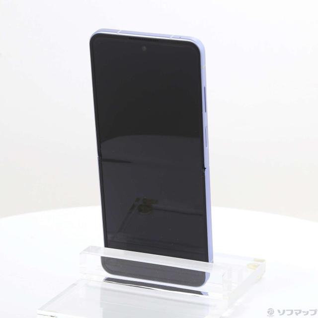 中古)ZTE Libero Flip 128GB ブルー A304ZT Y!mobile SIMフリー(269-ud)