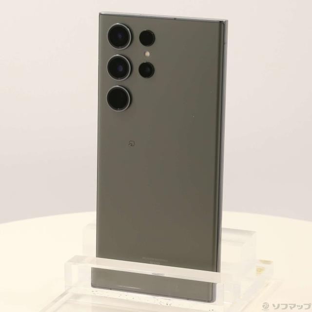 中古)SAMSUNG Galaxy S23 Ultra 256GB グリーン SCG20 au SIMフリー