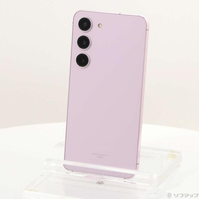 中古)SAMSUNG Galaxy S23 256GB ラベンダー SCG19 au SIMフリー(258-ud