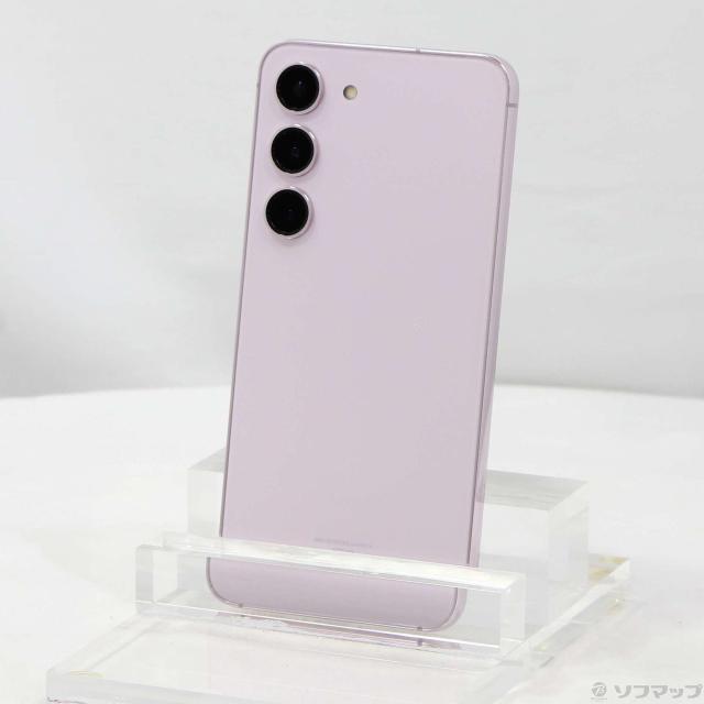 中古)SAMSUNG Galaxy S23 256GB ラベンダー SCG19 au SIMフリー(295-ud)