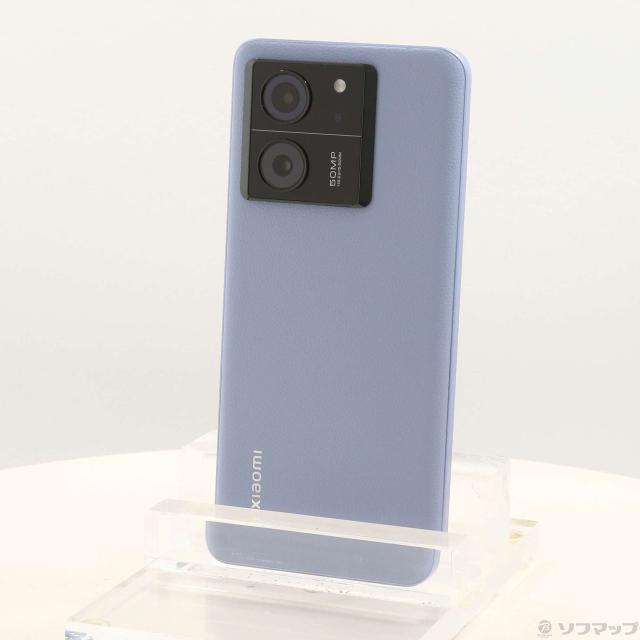 (中古)Xiaomi Xiaomi 13T 256GB アルパインブルー XIG04 au SIMフリー(305-ud)