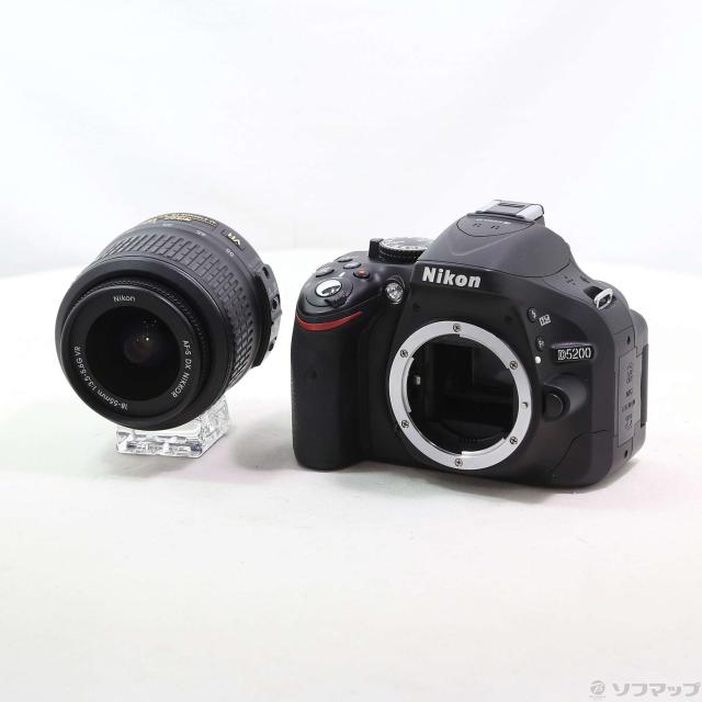 Nikon D5200 18-55VR レンズキット BLACK Nikon D5200 DSLR Camera