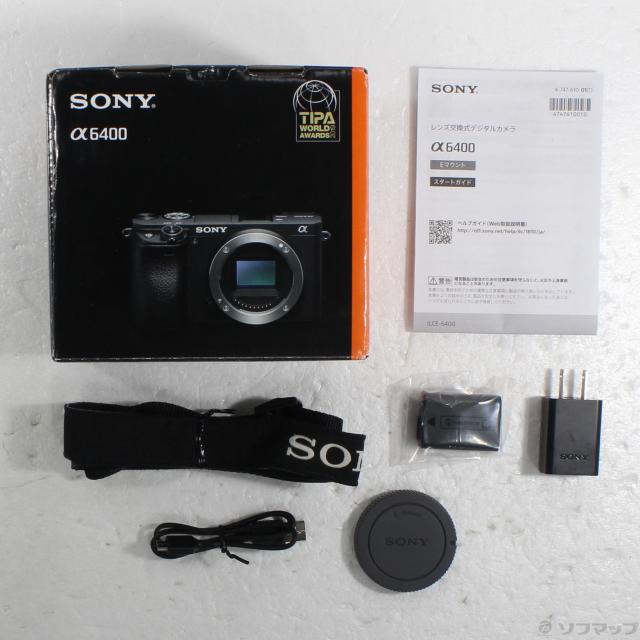 中古)SONY α6400 ボディ ブラック(196-ud)
