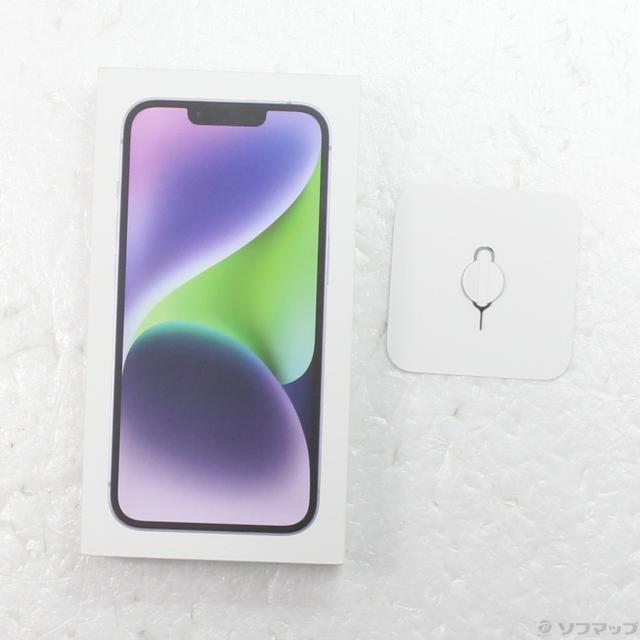 中古)Apple iPhone14 128GB パープル MPUY3J/A SIMフリー(371-ud 中古)Apple iPhone14 128GB パープル MPUY3J/A SIMフリー(371-ud