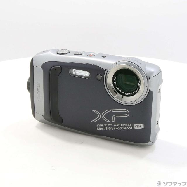 中古)FUJIFILM FinePix XP140 ダークシルバー(371-ud)