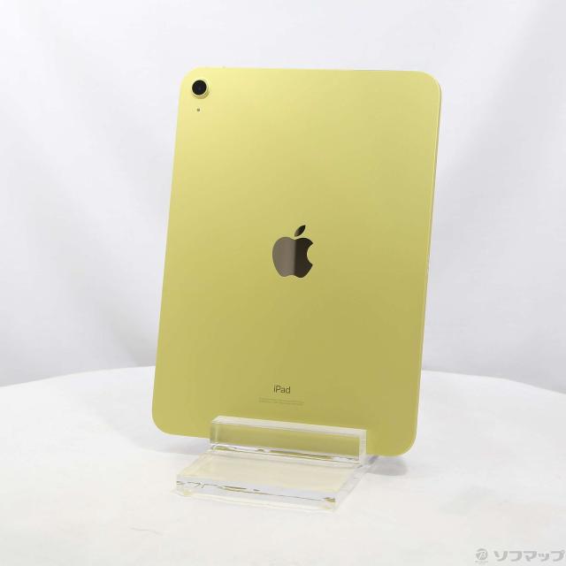 Apple iPad第10世代［Wi-Fi・64GB］イエロー iPad（第10世代）本体