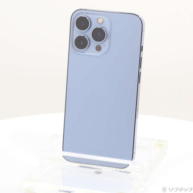 (中古)Apple iPhone13 Pro 512GB シエラブルー MLV03J/A SIMフリー(276-ud)