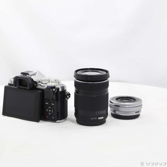 中古)OLYMPUS OM-D E-M10 MarkIII EZ ダブルズームキット シルバー(348