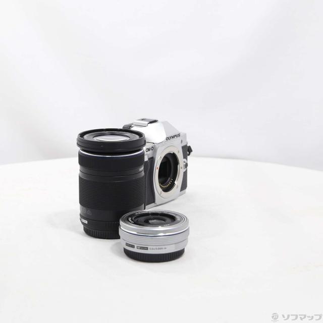 中古)OLYMPUS OM-D E-M10 MarkIII EZ ダブルズームキット シルバー(348