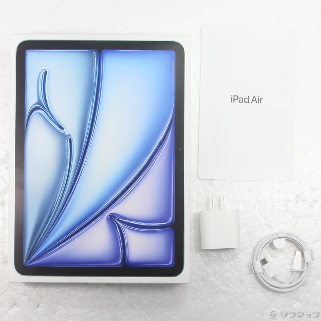 中古)Apple iPad Air 11インチ(M3) 128GB ブルー MC9X4J/A Wi-Fi(196-ud)