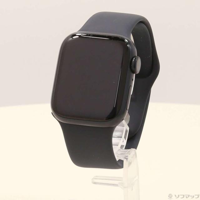AppleWatch7（GPSモデル）41mm ミッドナイトアルミケース Apple Watch
