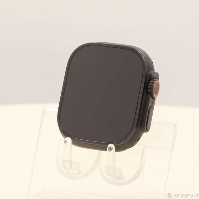 (中古)Apple Apple Watch Ultra 2 GPS + Cellular 49mm ブラックチタニウムケース バンド無し(377-ud) 52,787円