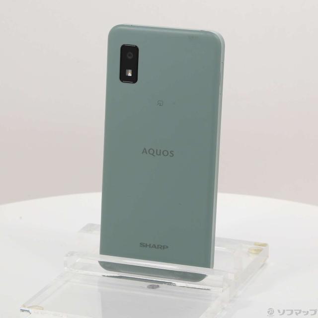 中古)SHARP AQUOS wish 64GB オリーブグリーン SH-M20 楽天 SIMフリー