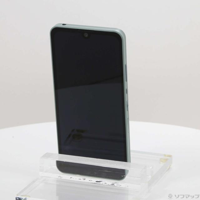 中古)SHARP AQUOS wish 64GB オリーブグリーン SH-M20 楽天 SIMフリー