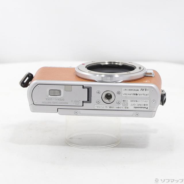 中古)Panasonic LUMIX DMC-GF7W T ダブルズームレンズキット ブラウン