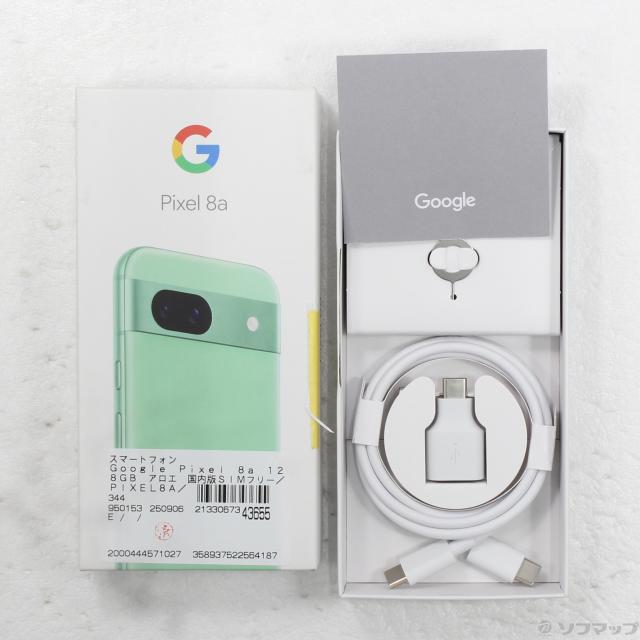 Google Pixel 8a[128GB] SIMフリー アロエ【安心保証】 中古