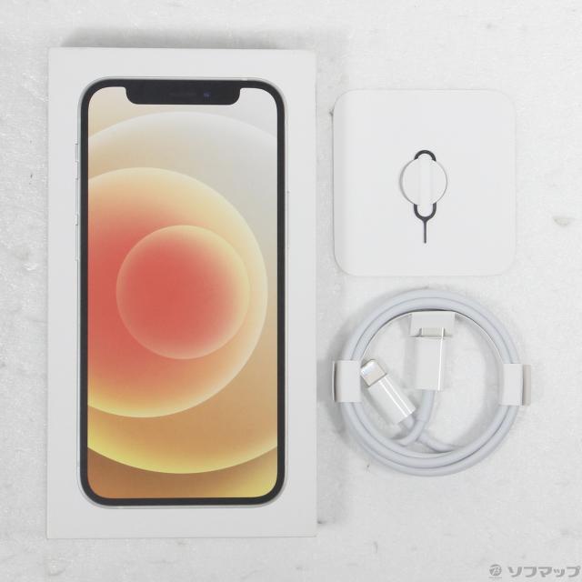 (中古)SoftBank iPhone12 mini 256GB ホワイト MGDT3J/A SoftBank(262-ud)_4