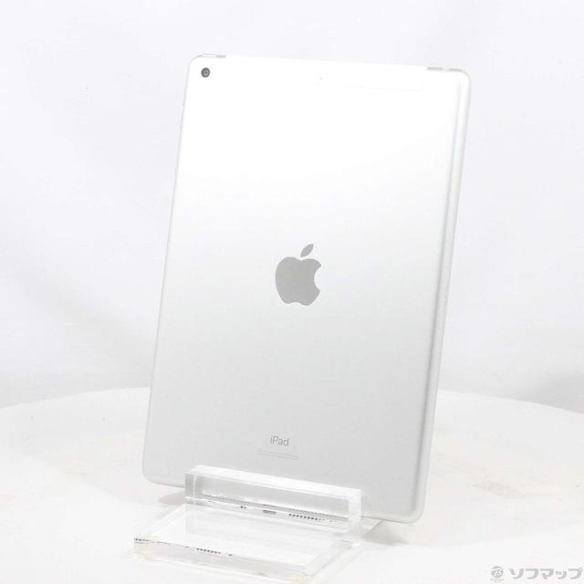 (中古)Apple iPad 第7世代 32GB シルバー MW6C2J/A auロック解除SIMフリー(377-ud)