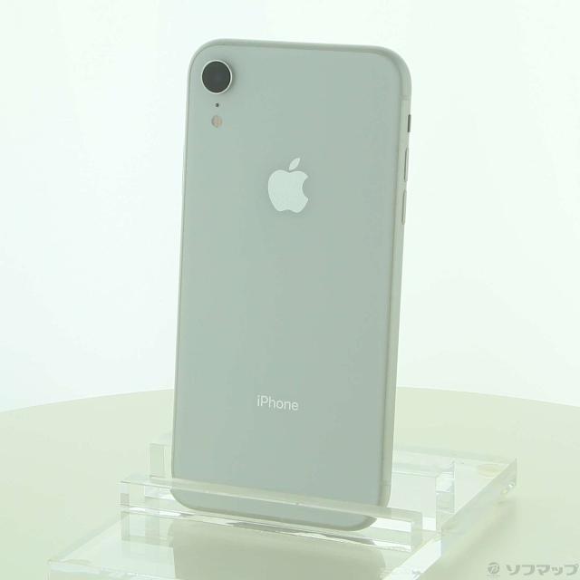 (中古)SoftBank iPhoneXR 64GB ホワイト MT032J/A SoftBank(251-ud)