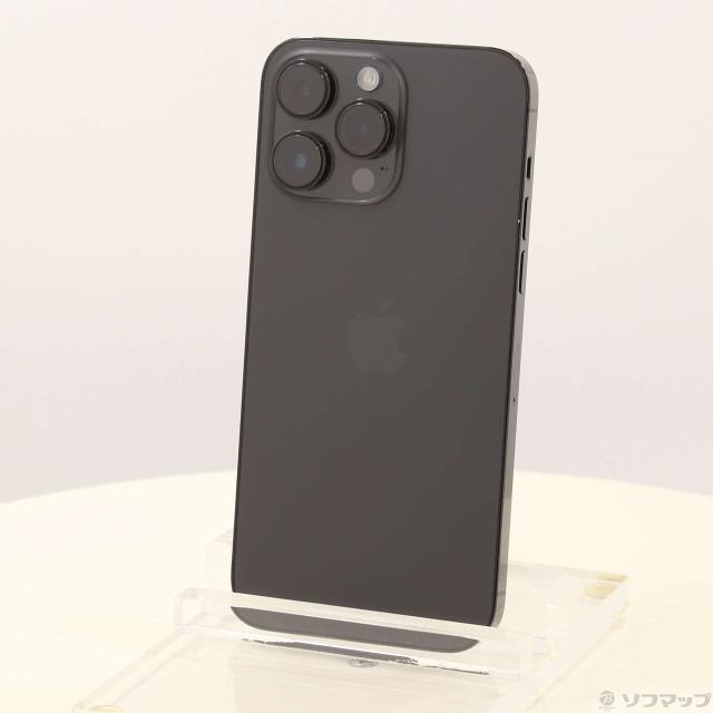 中古)Apple iPhone14 Pro Max 256GB スペースブラック MQ9A3J/A SIM 